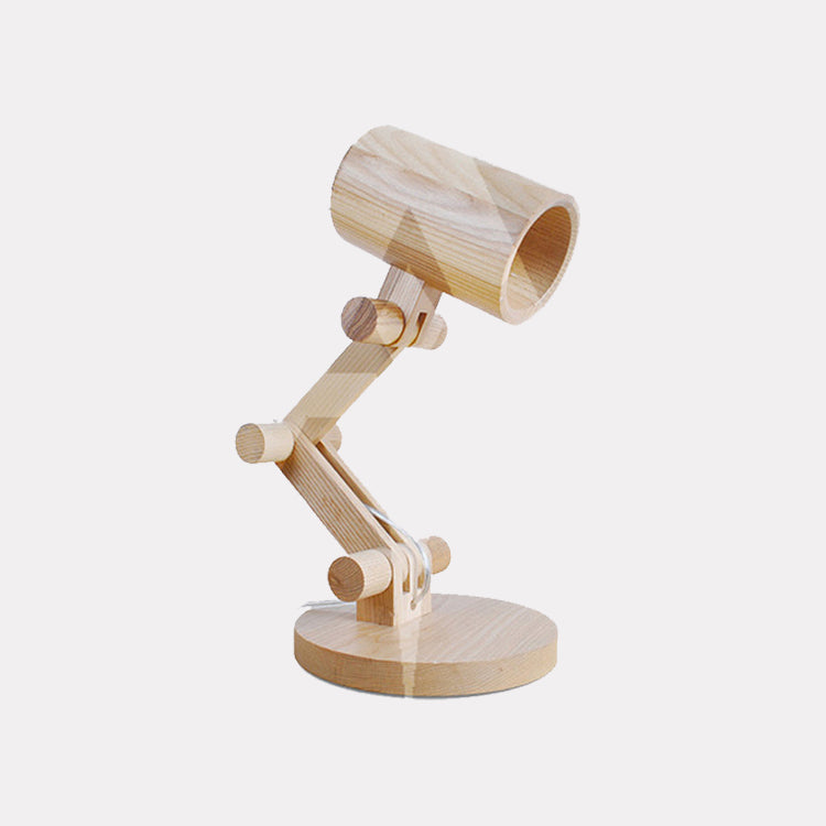 Wood Table Lamp